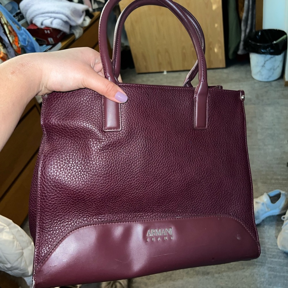 armani jeans bag